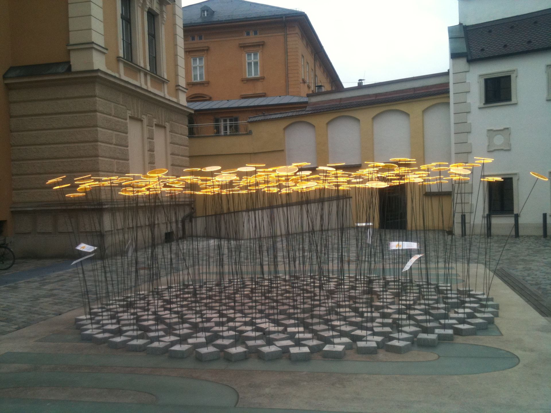 round art installation