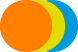 modern (citron-geel, oranje, blauw)